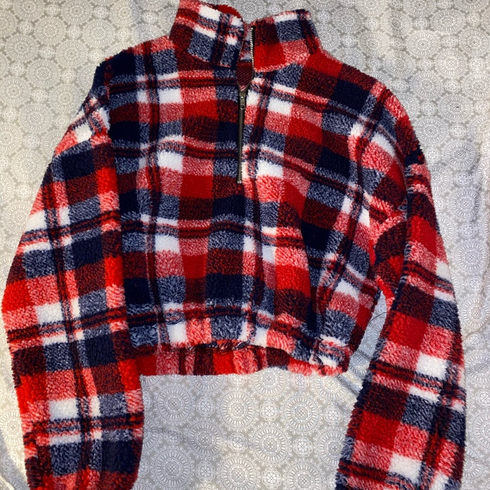 Fuzzy and Soft Christmas Pull Over